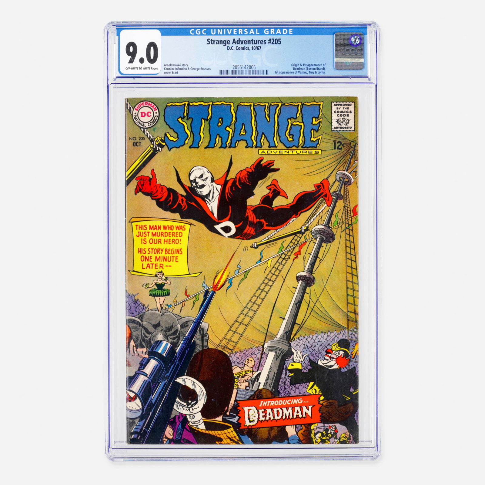 DC Comics Strange Adventures #205 CGC 9.0 (1 of 2)