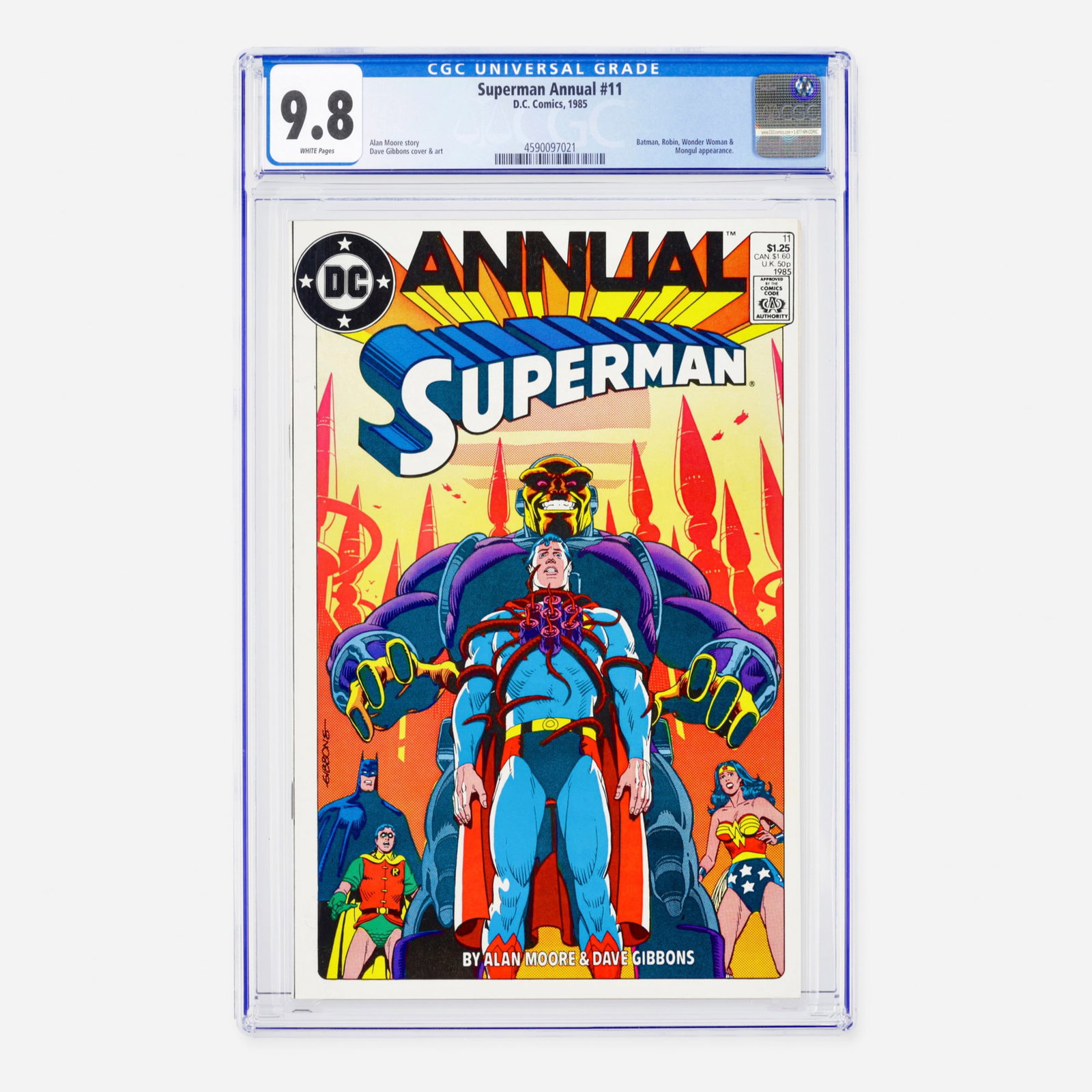 DC Comics Superman Annual #11 CGC 9.8 (1 of 2)