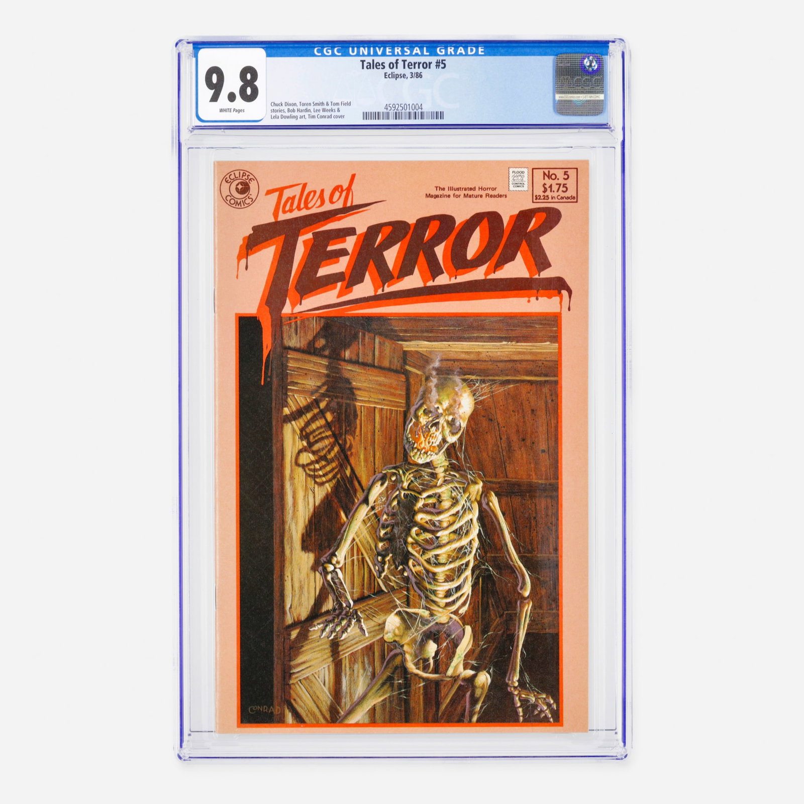Eclipse Tales of Terror #5 CGC 9.8 (1 of 2)