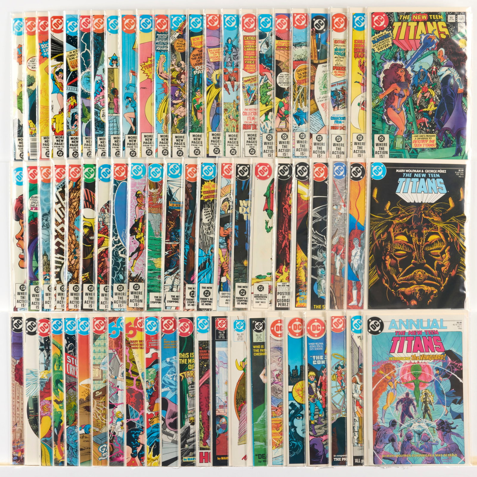 67 DC Comics New Teen Titans Related Group (1 of 1)