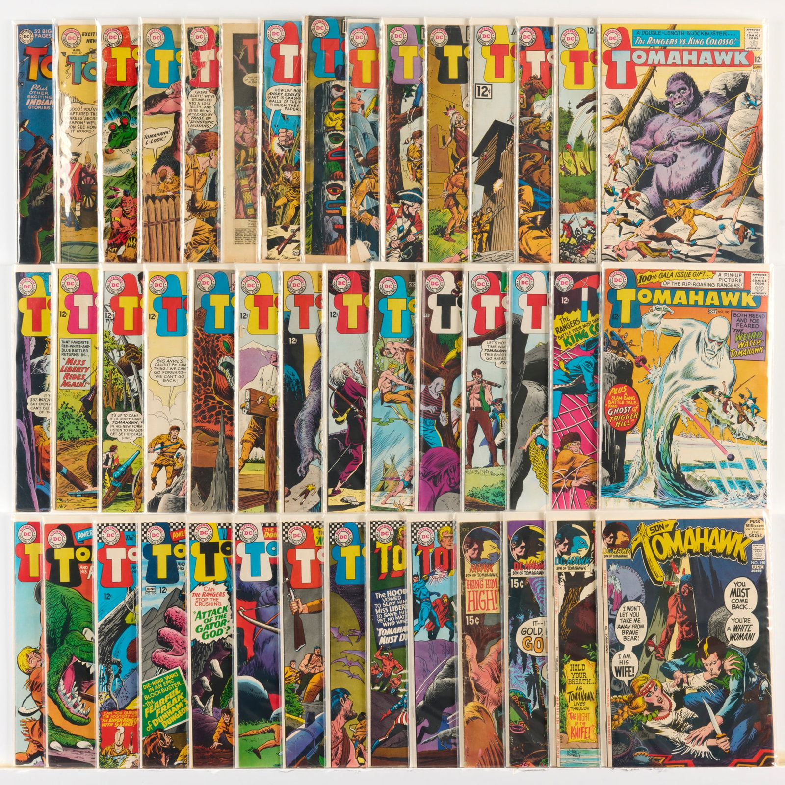 43 DC Comics Tomahawk #1-#140 Group (1 of 1)