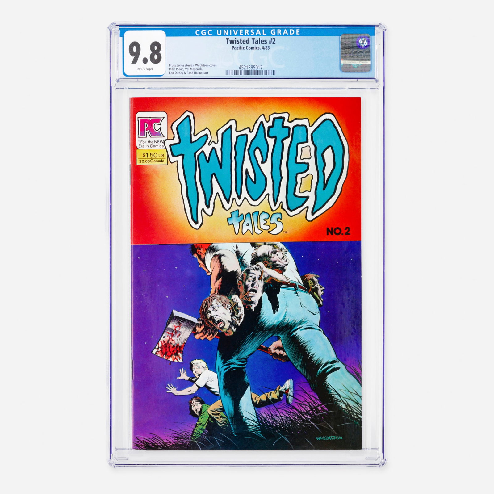 Pacific Comics Twisted Tales #2 CGC 9.8 (1 of 2)