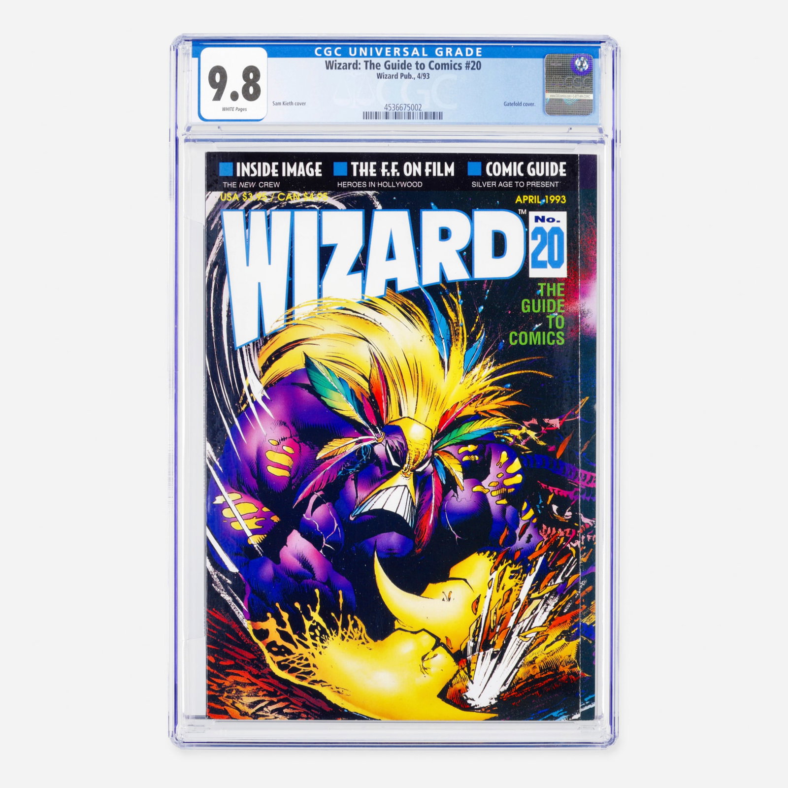 Wizard Pub. Wizard: The Guide to Comics #20 CGC 9.8 (1 of 2)