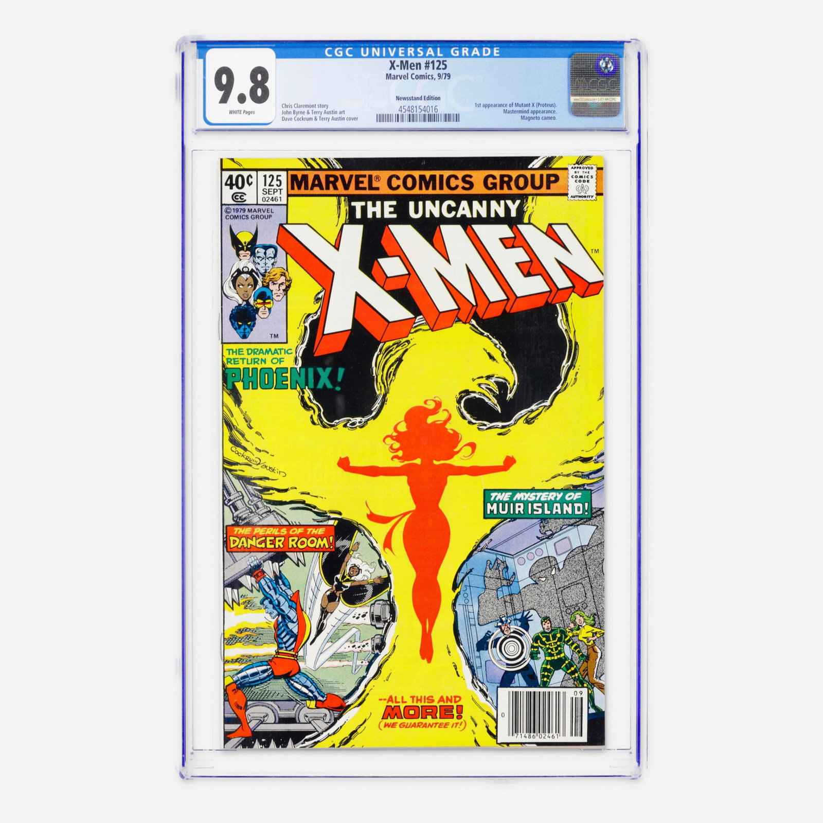 Marvel Comics X-Men #125 CGC 9.8 Newsstand (1 of 2)