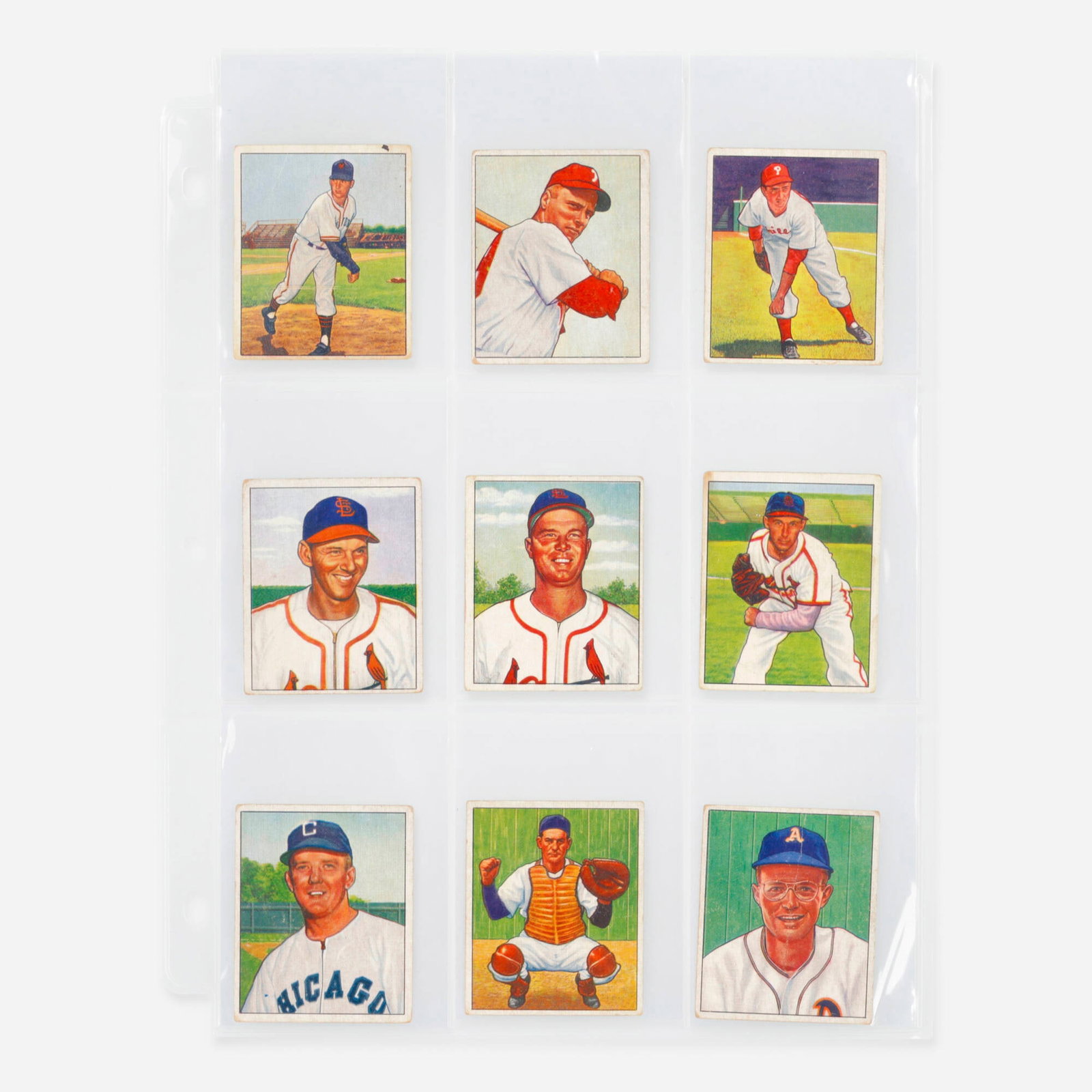 67 1950 Bowman Baseball Card Group (1 of 16)