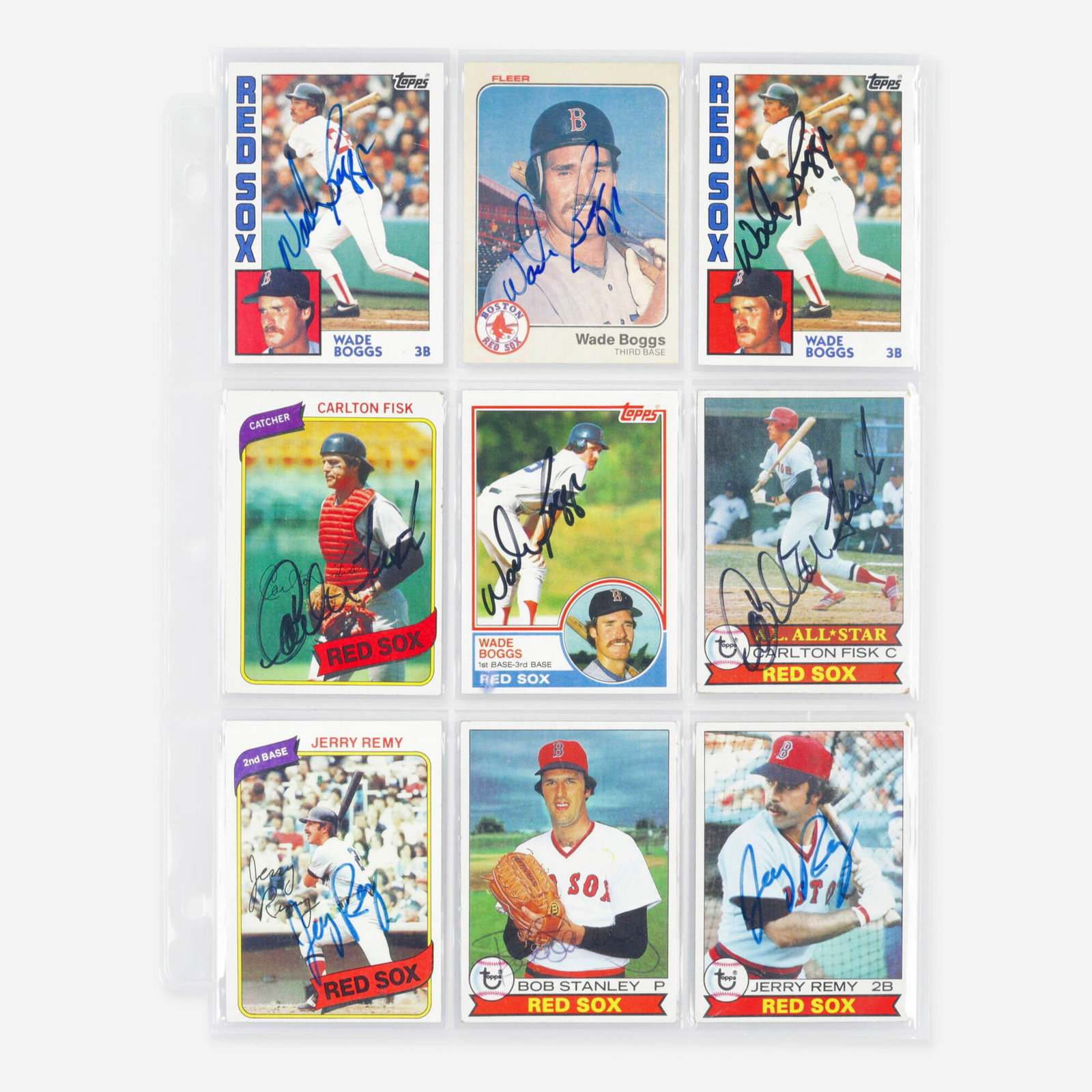 18 1972-1985 Baseball Card Autograph Card Group (1 of 4)
