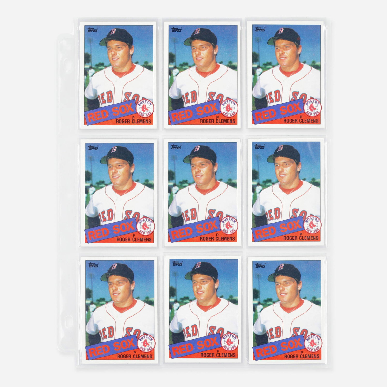 134 1982-1985 Topps Baseball Hall of Fame Rookie Card Group: 134 1982-1985 Topps Baseball Hall of Fame Rookie Card Group USA, Canada, 1982-1985 Group includes 134 Hall of Fame Rookie cards: 1982 Topps Baseball #21 Orioles Future Stars Bob Bonner/Cal Ripken Jr./