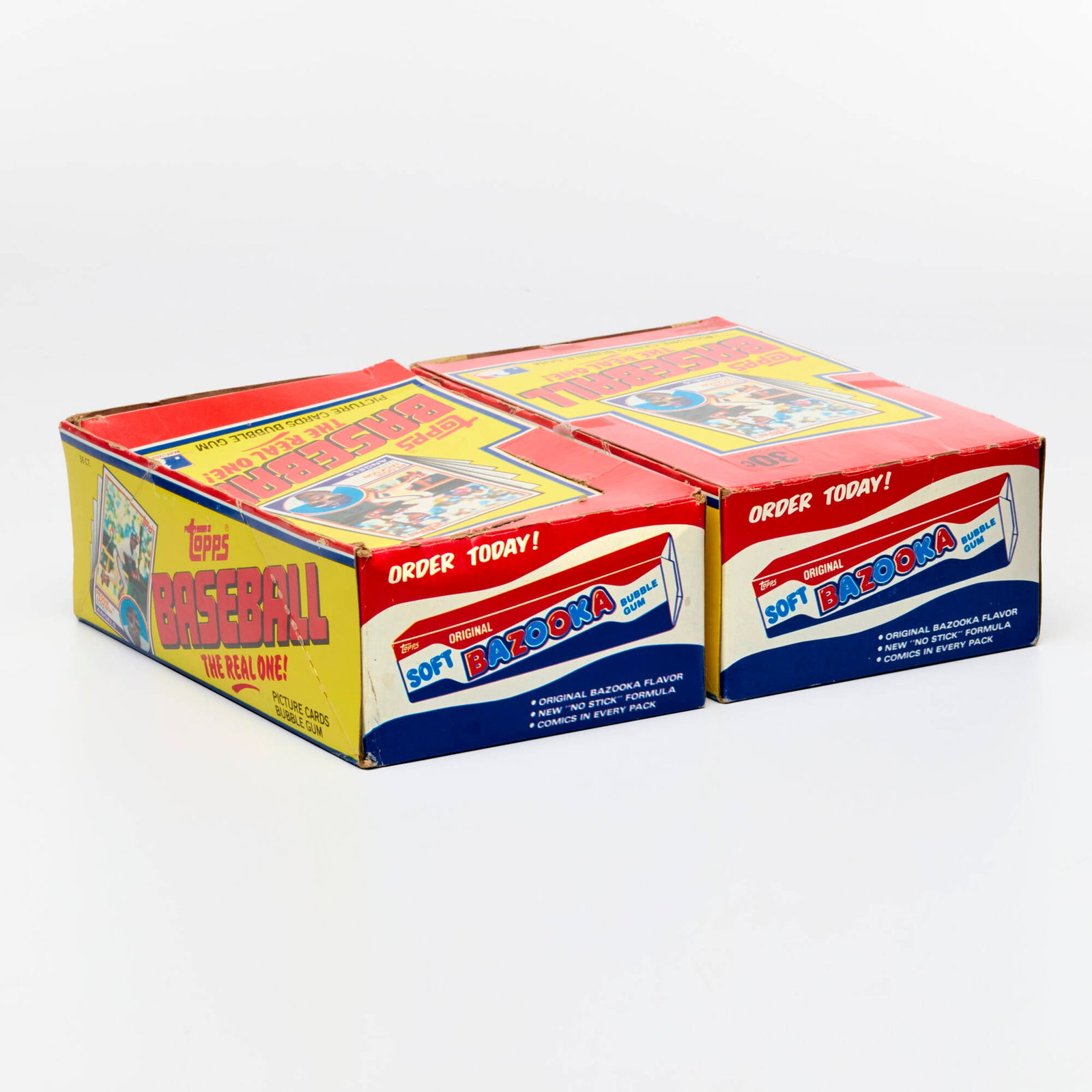 Two 1983 Topps Baseball Wax Boxes - 2