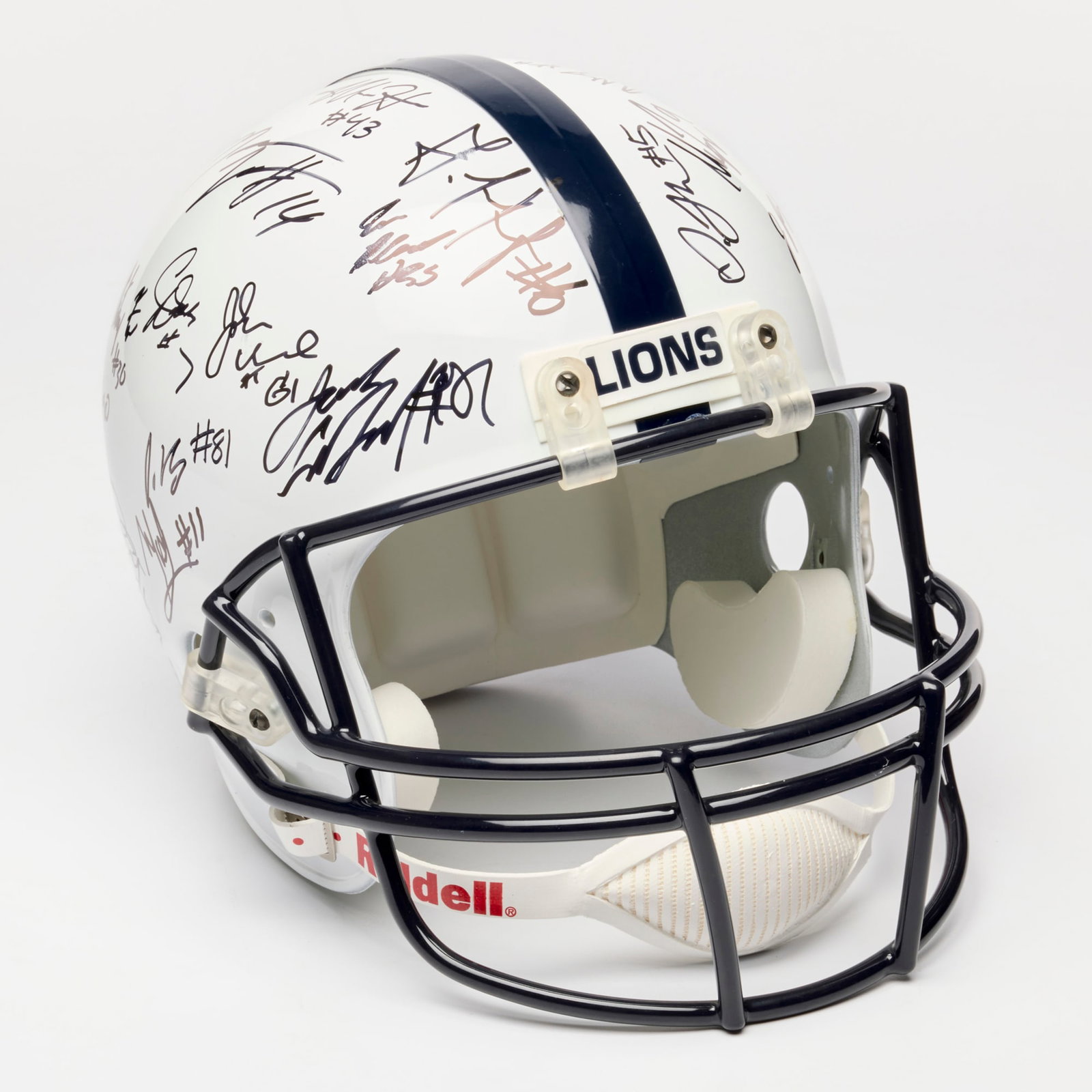 2011 Penn State University Football Team Signed Helmet with COA (1 of 5)
