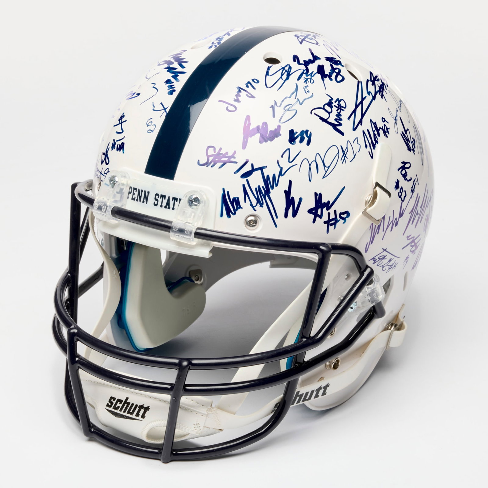 2019 Penn State University Football Team Signed Helmet with COA (1 of 5)