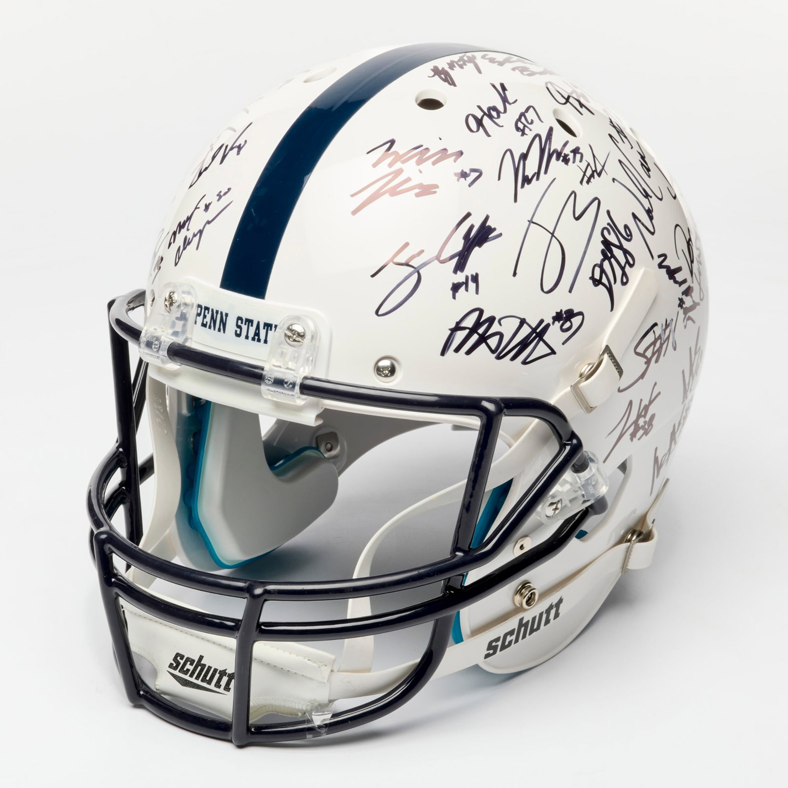 2020 Penn State University Football Team Signed Helmet with COA (1 of 5)