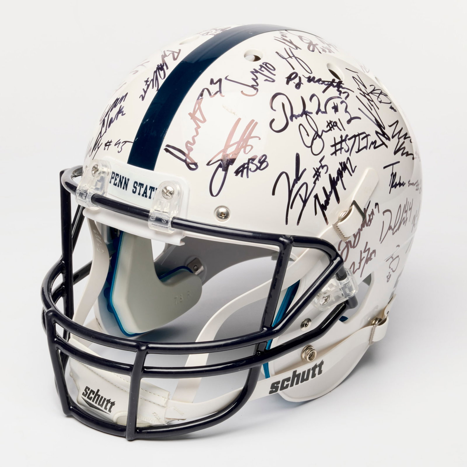 2021 Penn State University Football Team Signed Helmet with COA (1 of 5)