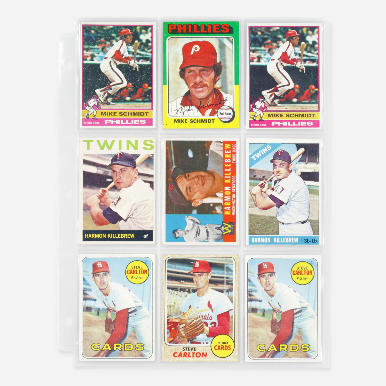 1958-1989 Mixed Sports Stars Card Group (1 of 12)