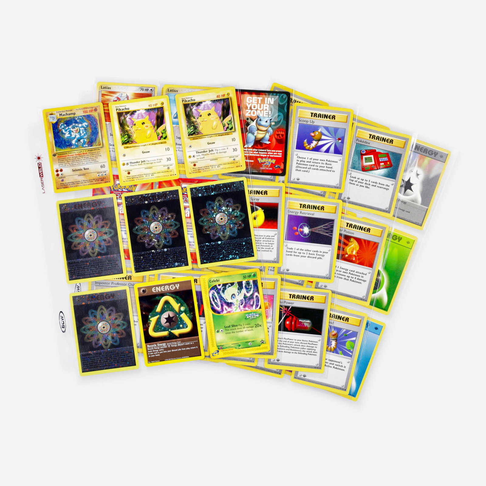 1999-2003 Pokemon Card and Pin Group: 1999-2003 Pokemon Card and Pin Group USA, 1999-2003 Group includes: 45 cards including 1999 1st Edition Base Set 72/102-102/102, 8/102 Machamp Holo included; 1999 Shadowless Base Set 58/102 Pikachu Re
