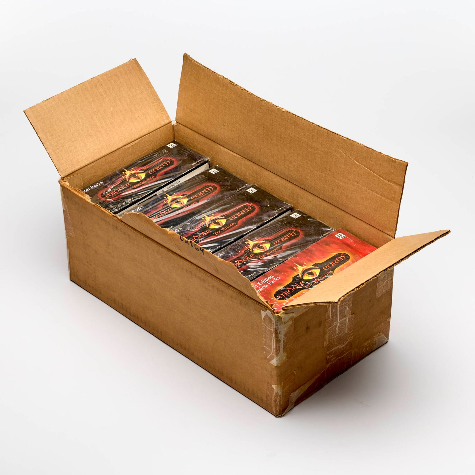 1995-96 Middle-earth: The Wizards and The Dragons Booster Box Group Factory Sealed Shipper Box: Five 1995-1996 Middle-earth: The Wizards and The Dragons Display Booster Box Group Factory Sealed with Shipper Box USA, 1995, 1996 Factory Sealed group includes: 1995 Middle-earth: The Wizards Booster