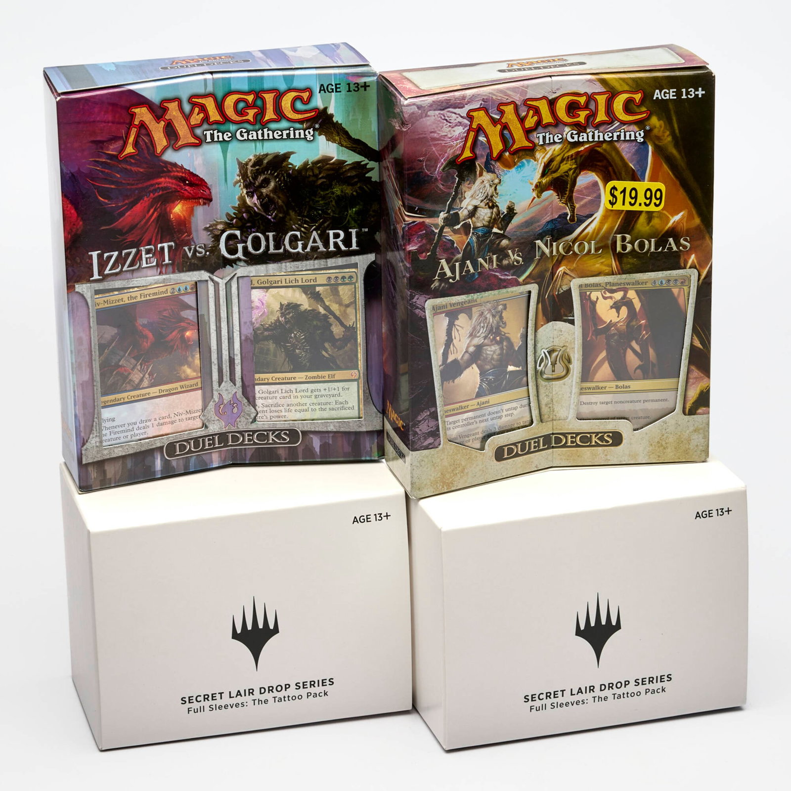 Four 2011-2020 Magic: The Gathering Factory Sealed Group (1 of 2)