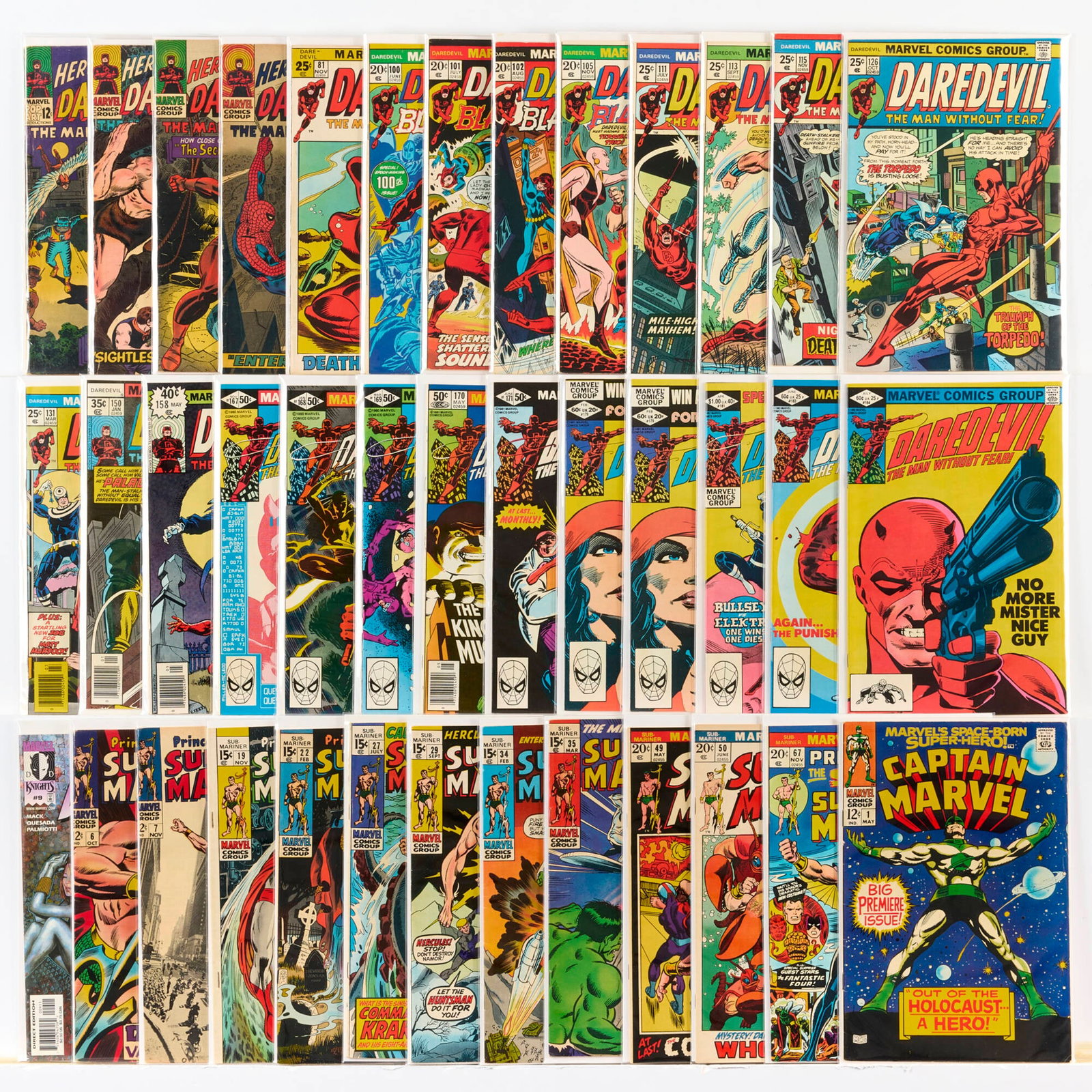 39 Marvel Comics Daredevil and Sub-Mariner Group (1 of 1)