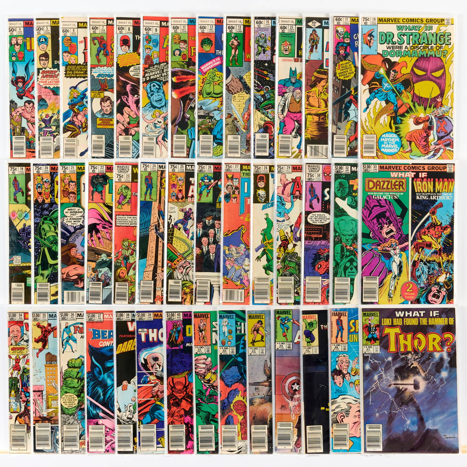 42 Marvel Comics What If? #4-#47 Group (1 of 1)