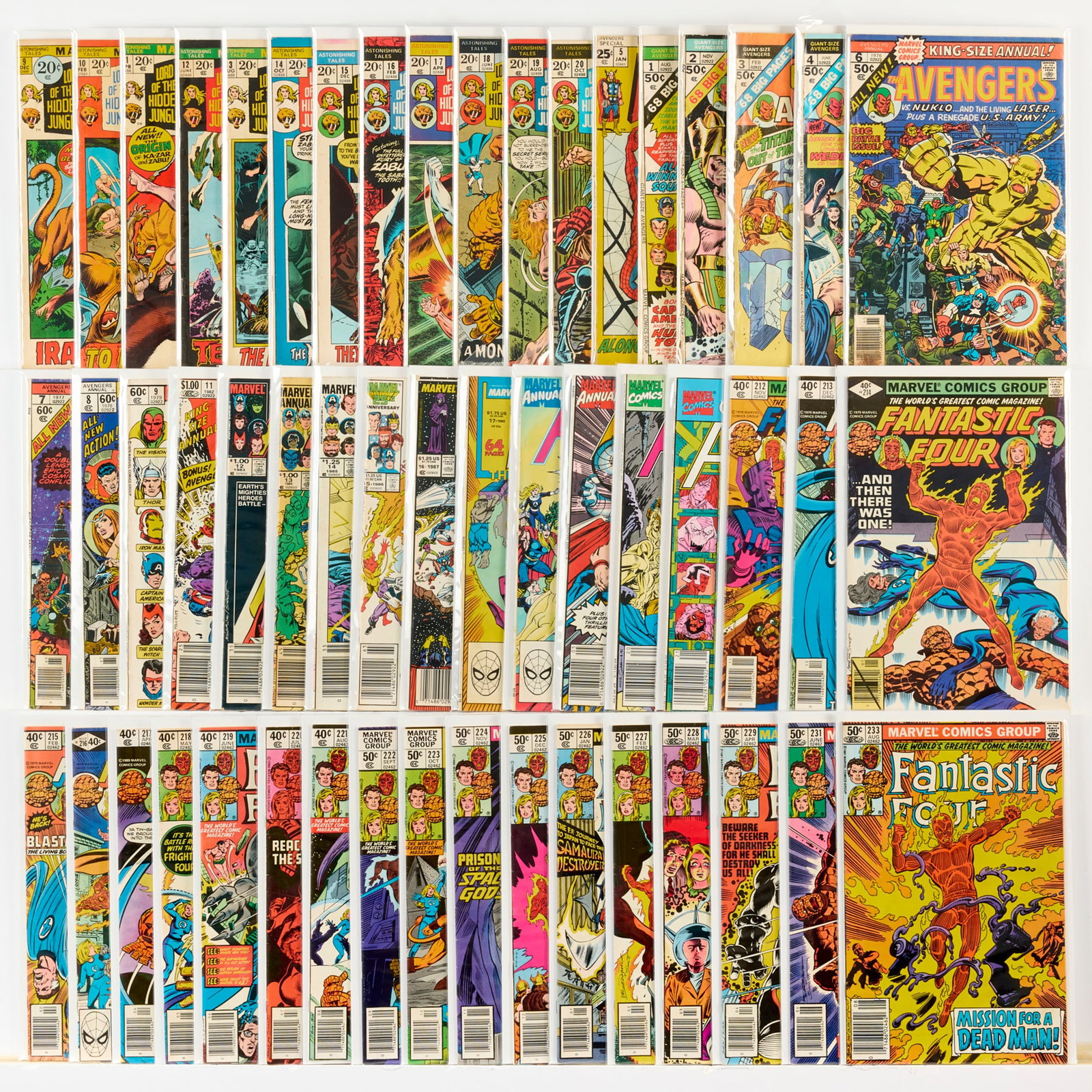 52 Marvel Comics Mixed Title Group (1 of 1)