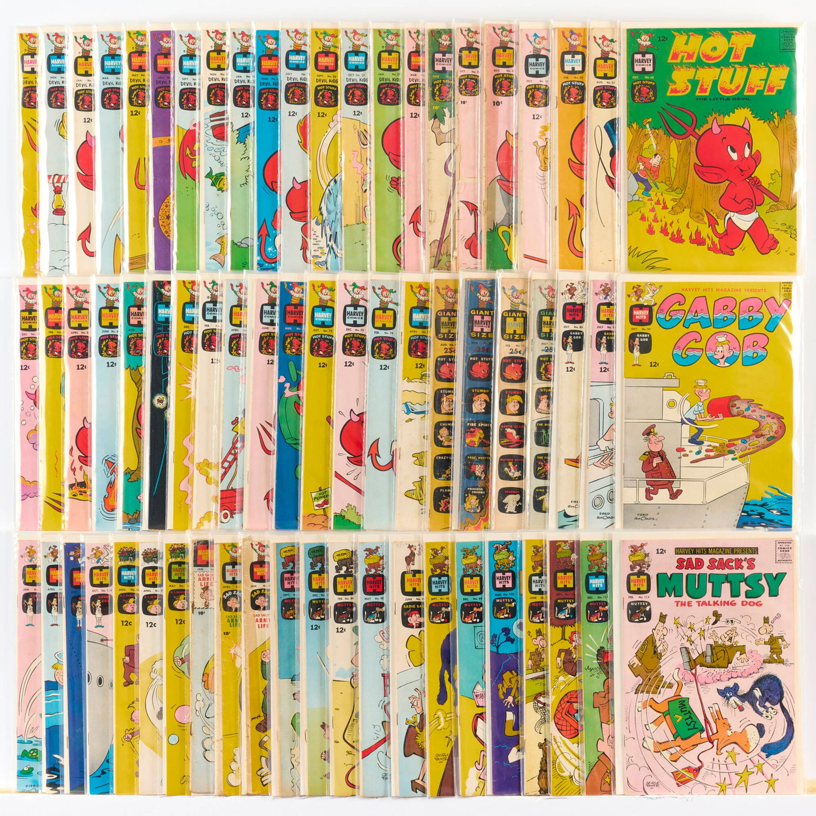 66 Harvey Comics Mixed Title Group (1 of 1)