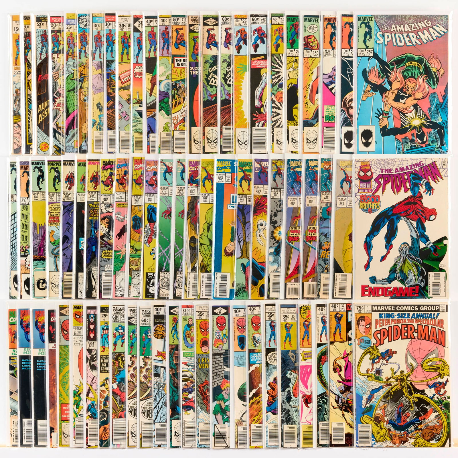 72 Marvel Comics Amazing Spider-Man and Spider-Man Appearance Group (1 of 1)
