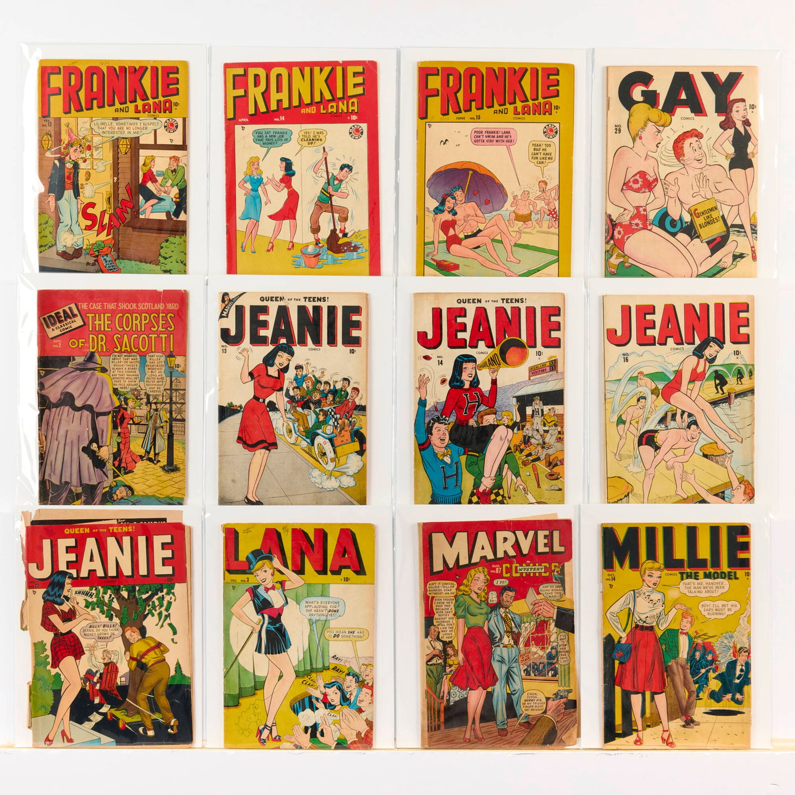 21 Timely Comics Mixed Title Group (1 of 2)