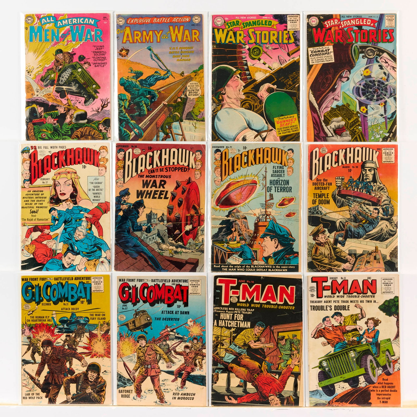 12 DC Comics War Related Group (1 of 1)