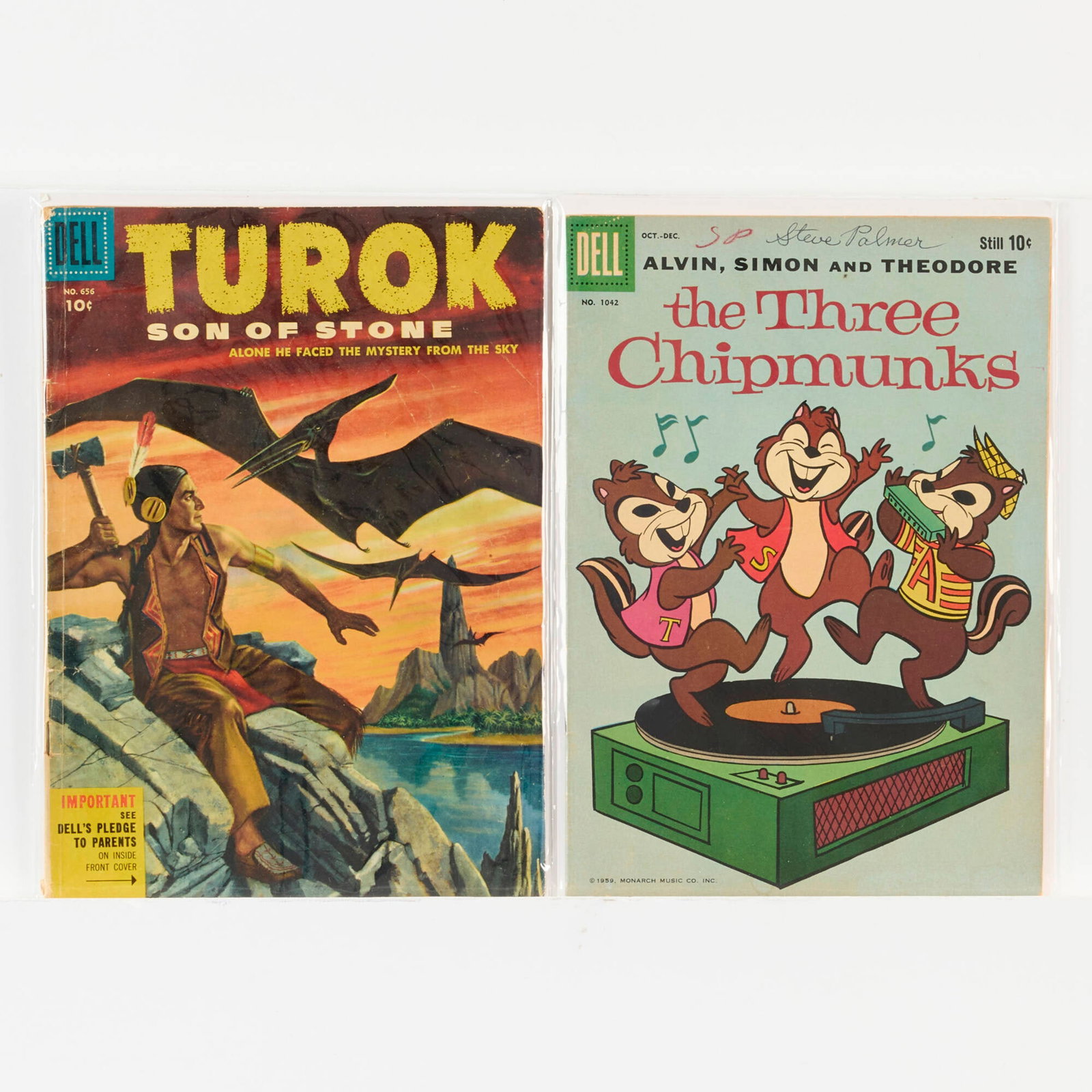 2 Dell Publishing Four Color #656 and #1042 Group (1 of 1)
