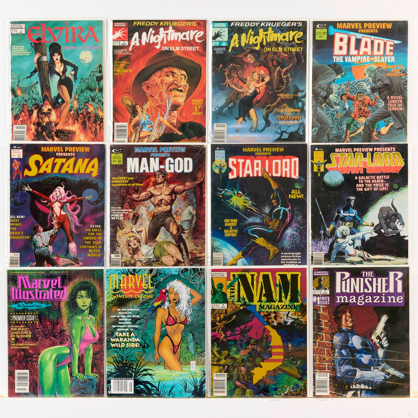22 Marvel Comics Mixed Title Magazine Group (1 of 2)
