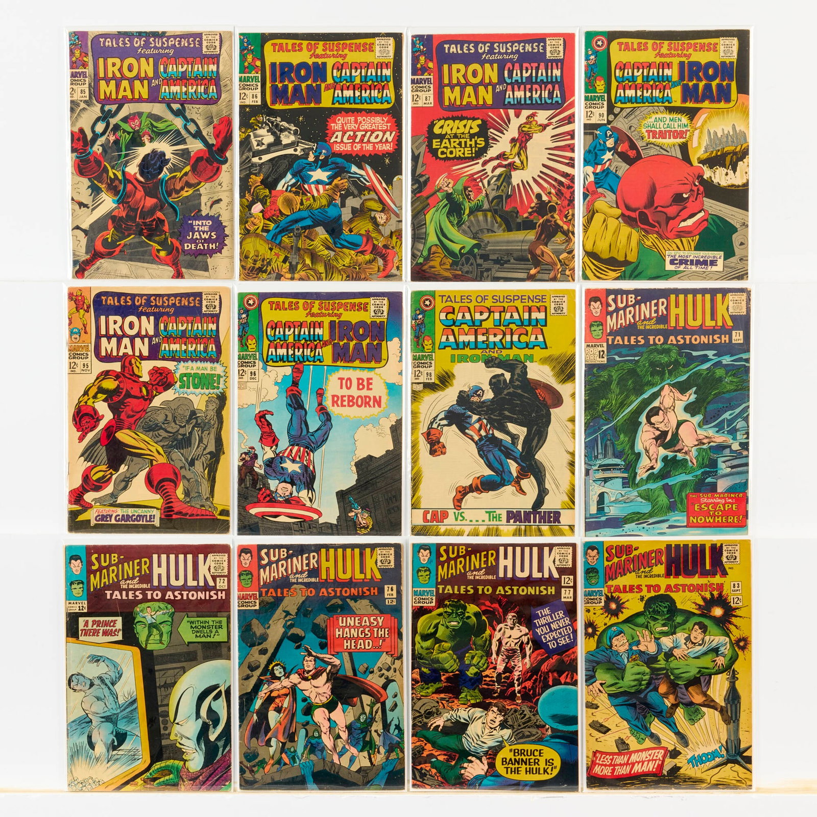 18 Marvel Comics Tales of Suspense and Tales to Astonish Group (1 of 2)