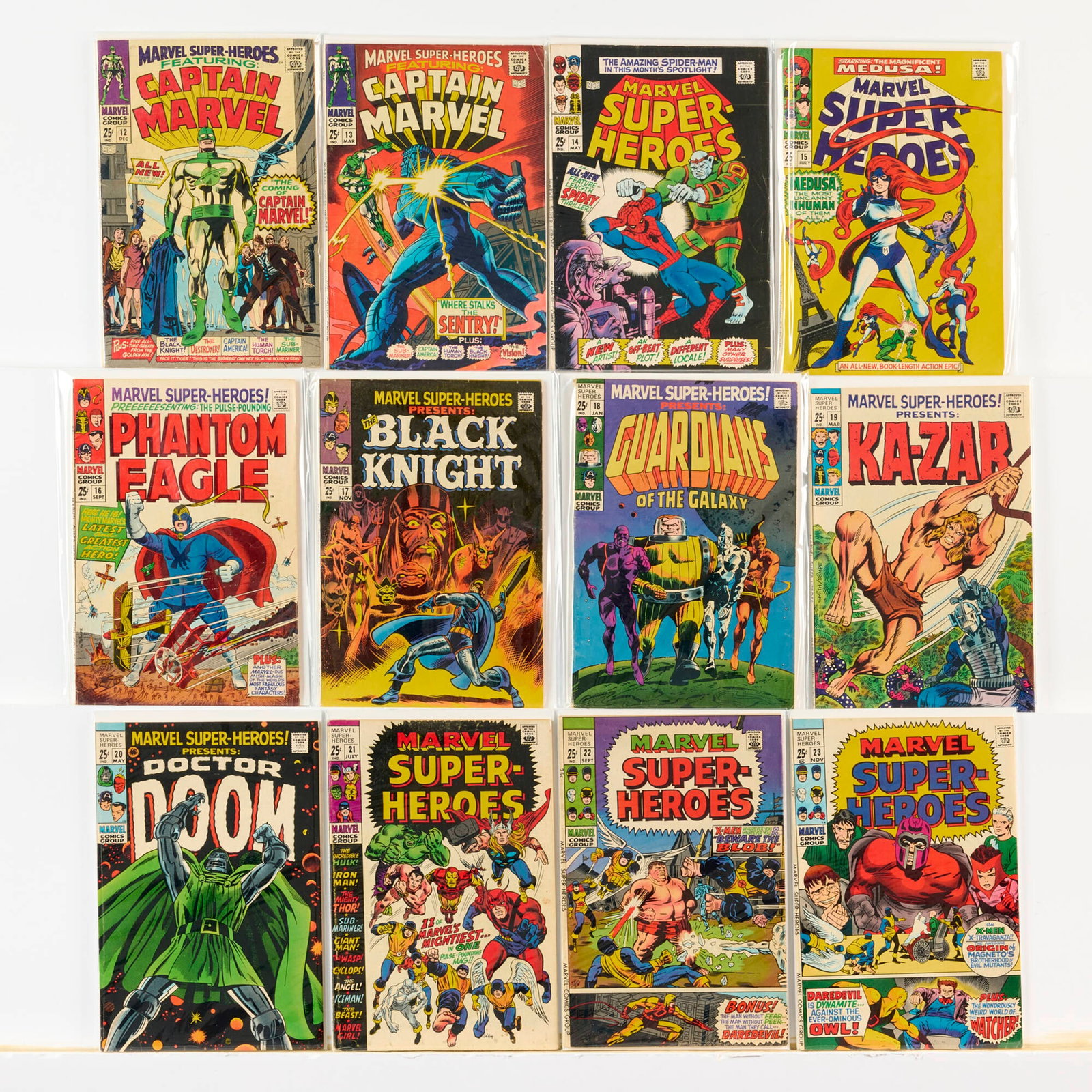 19 Marvel Comics Marvel Super Heroes #12-#30 Group (1 of 2)
