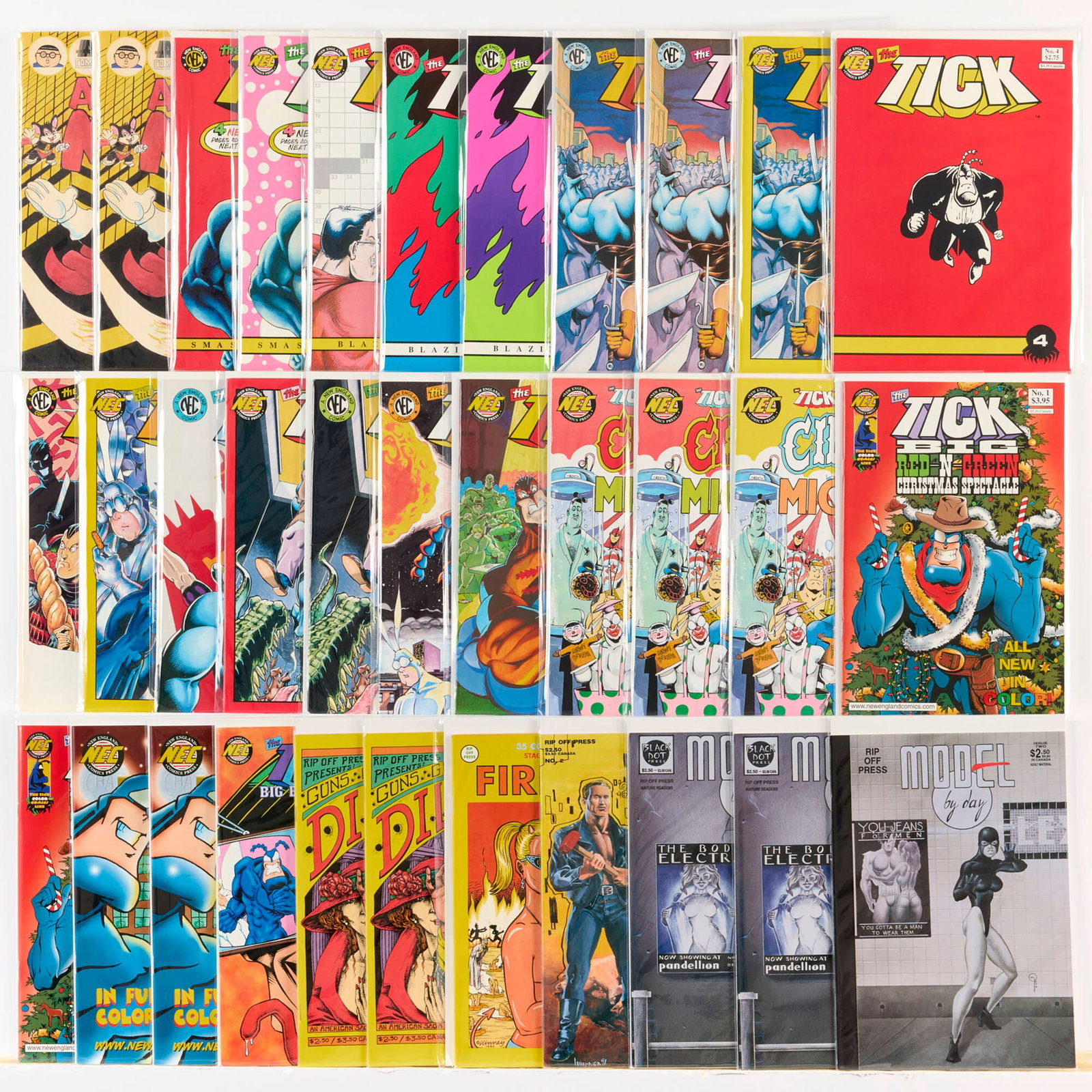 33 New England Comics Tick Related Group (1 of 1)