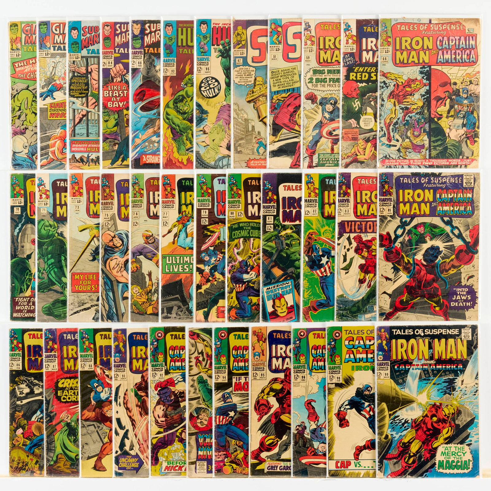 35 Marvel Comics Tales of Suspense and Tales to Astonish Group (1 of 1)