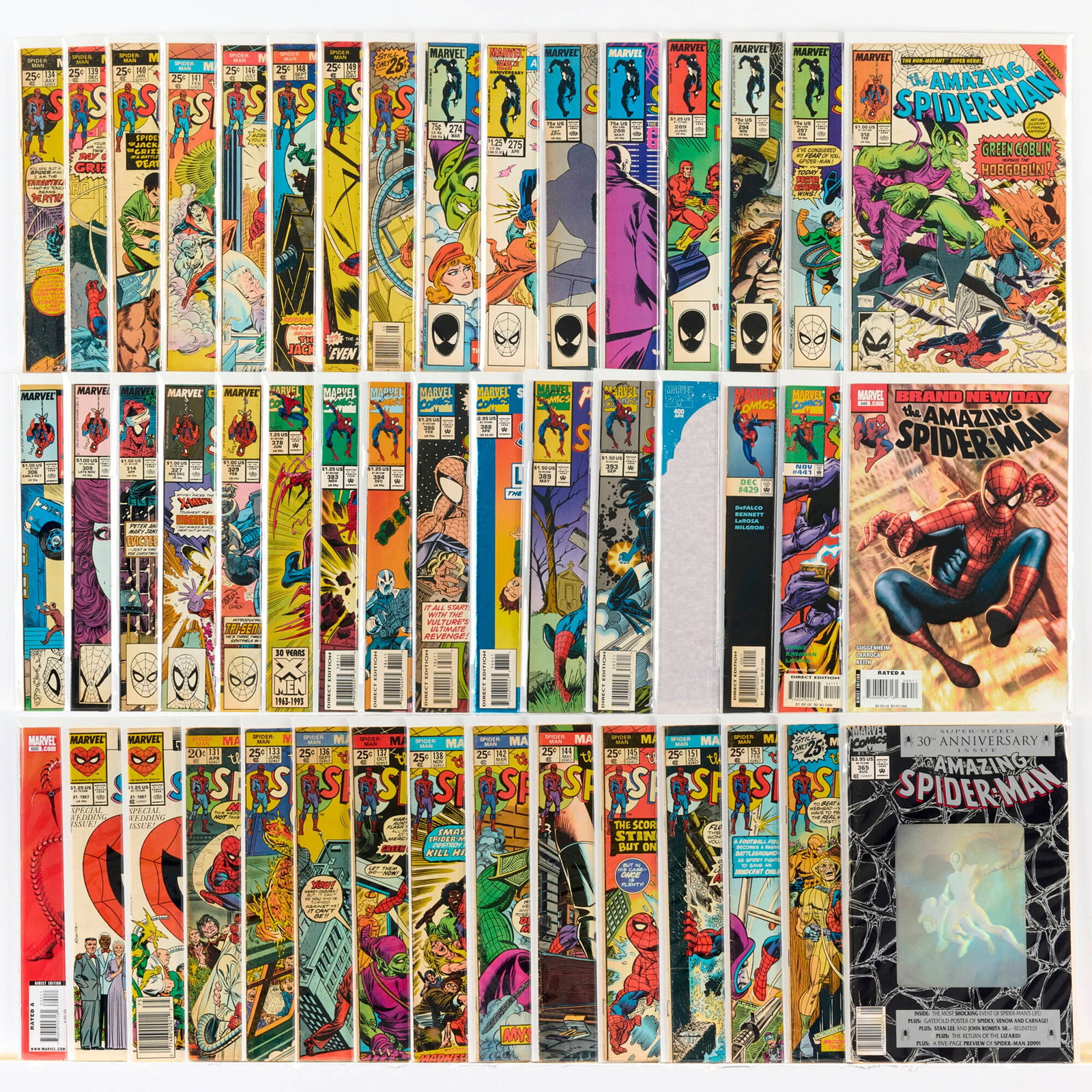 47 Marvel Comics Amazing Spider-Man #131-#600 Group (1 of 1)