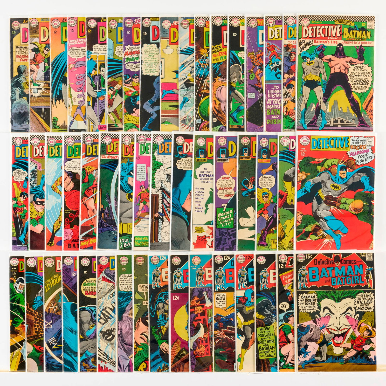 49 DC Comics Detective Comics #328-#387 Group (1 of 1)