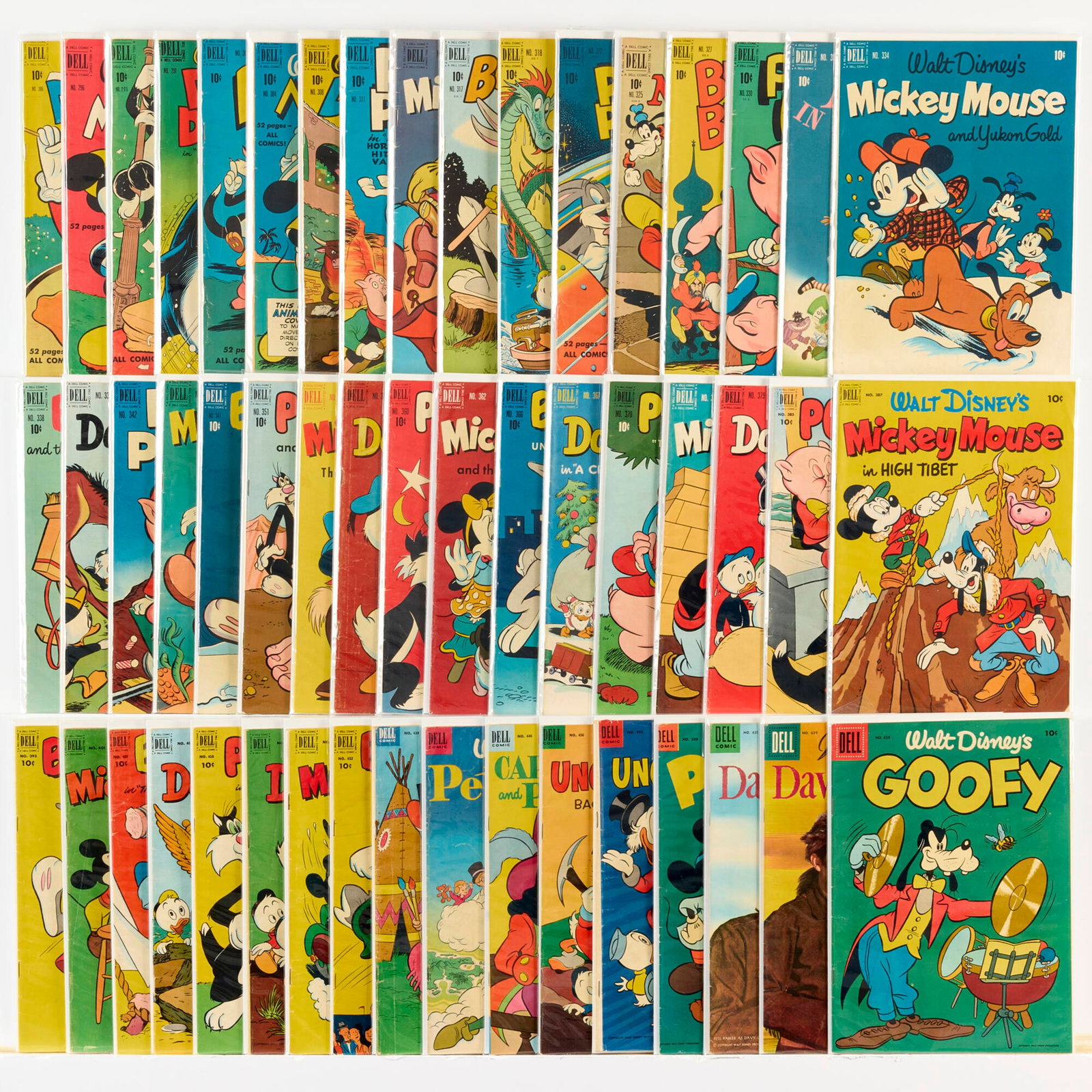 51 Dell Publishing Four Color #291-#658 Group (1 of 1)