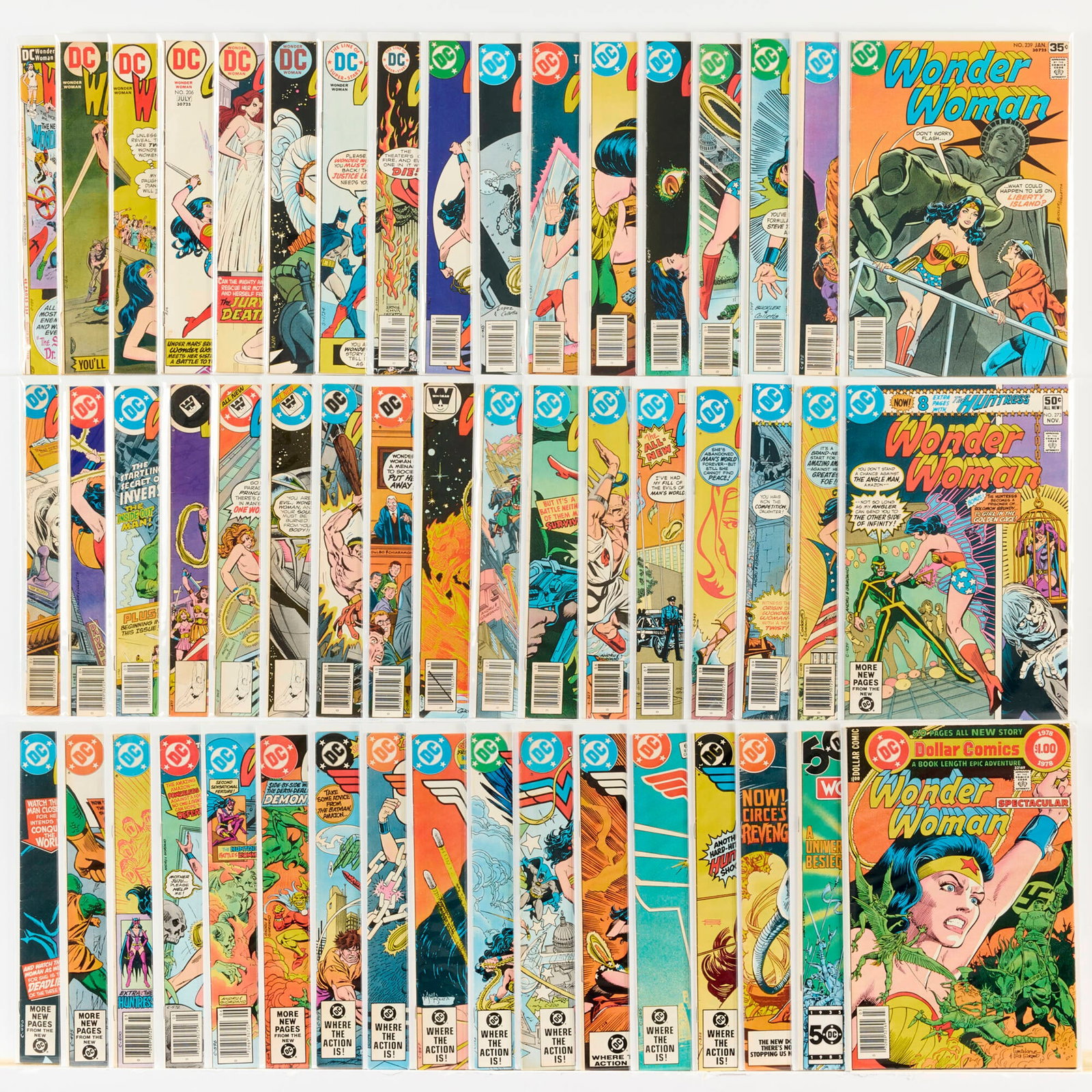 51 DC Comics Wonder Woman #197-#329 Group (1 of 1)