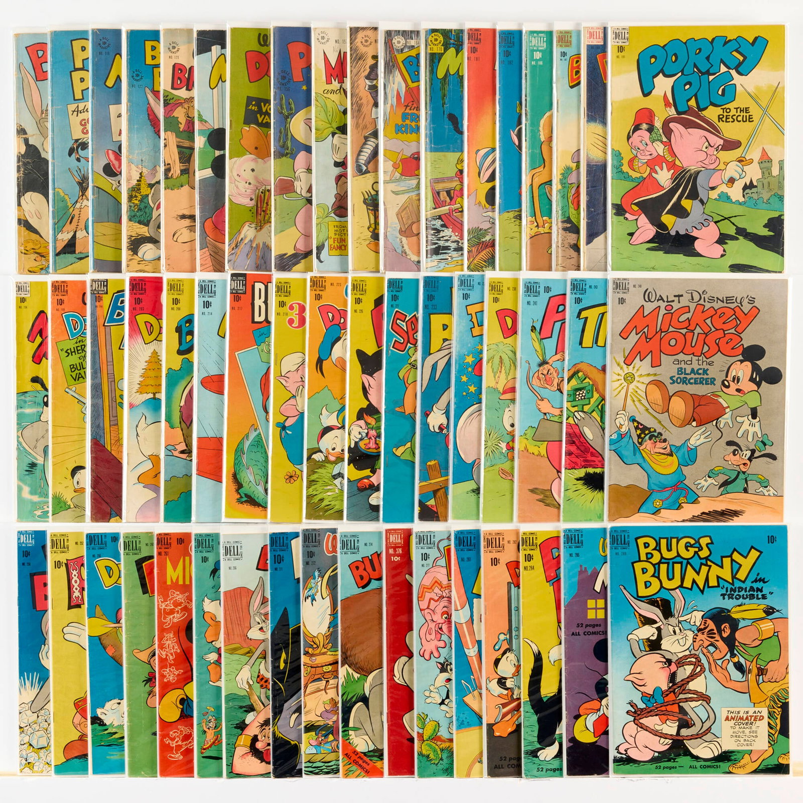 52 Dell Publishing Four Color #51-#289 Group (1 of 1)