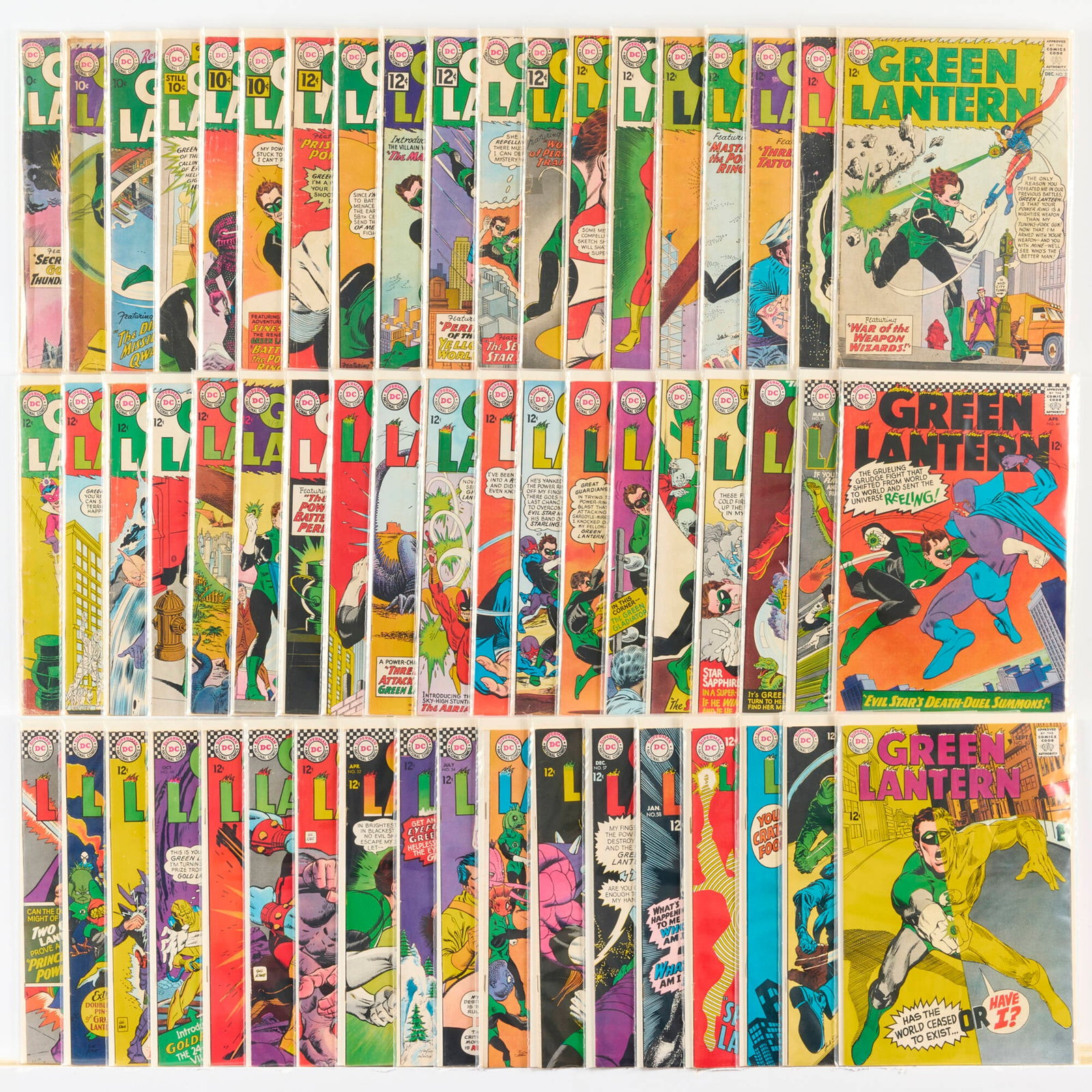 56 DC Comics Green Lantern #2-#63 Group (1 of 1)