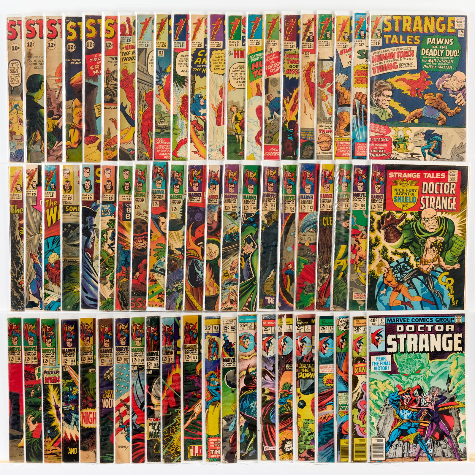 63 Marvel Comics Doctor Strange and Strange Tales Group (1 of 1)