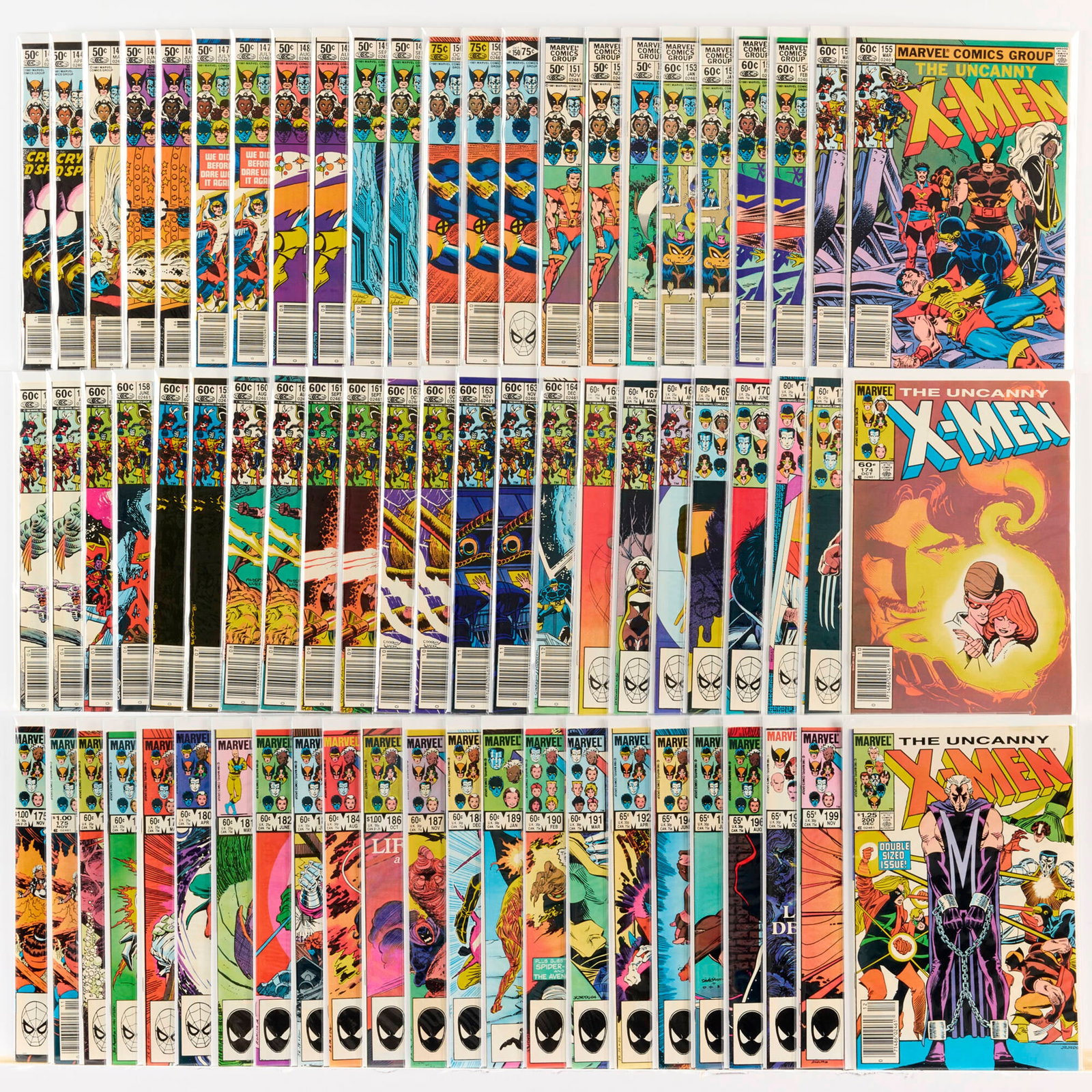 69 Marvel Comics Uncanny X-Men #144-#200 Group (1 of 1)