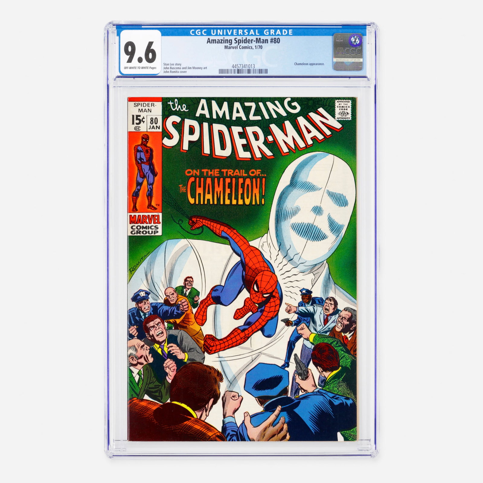 Marvel Comics Amazing Spider-Man #80 CGC 9.6 (1 of 2)