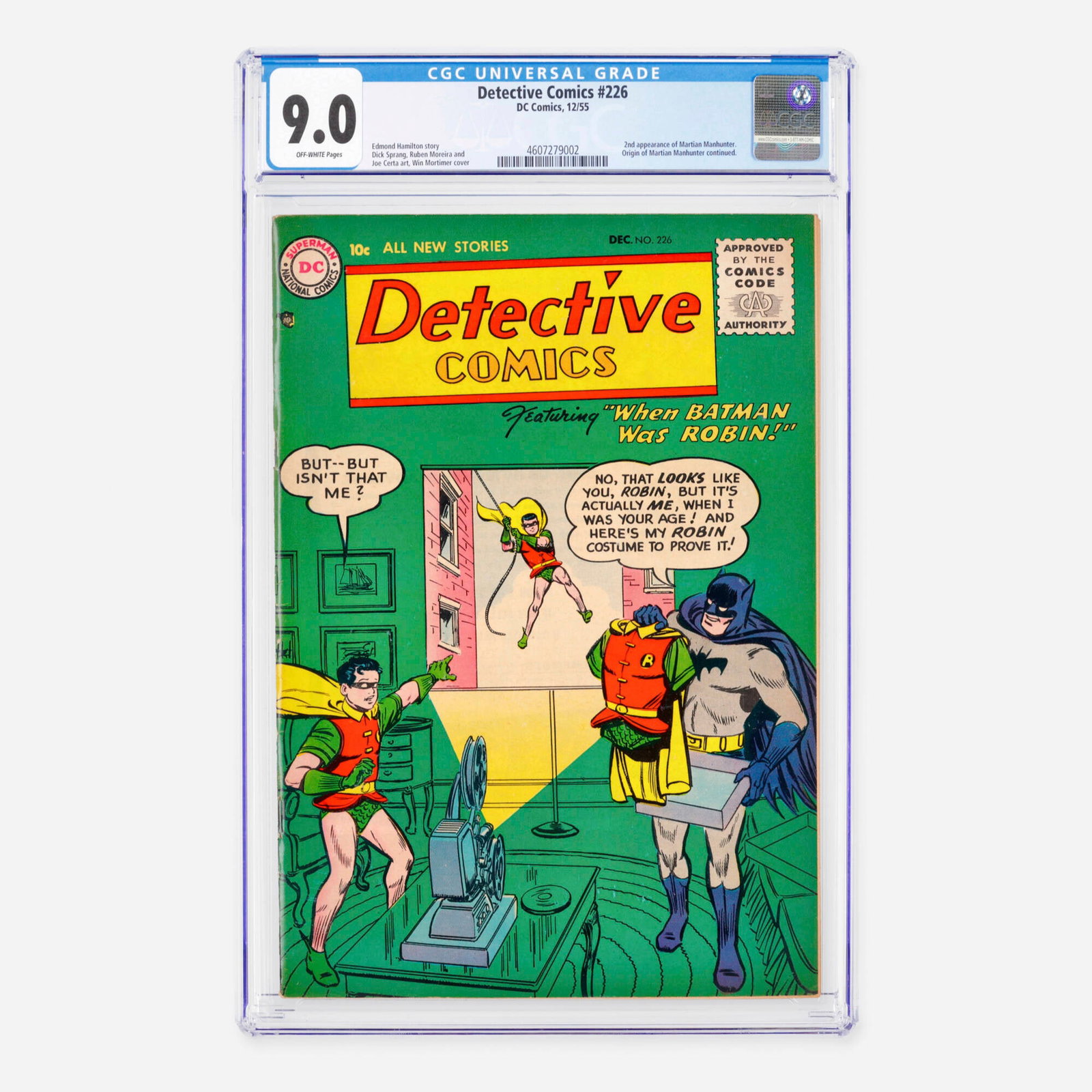 DC Comics Detective Comics #226 CGC 9.0 (1 of 2)