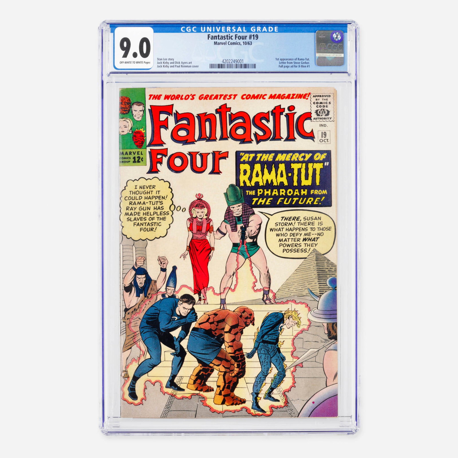Marvel Comics Fantastic Four #19 CGC 9.0 (1 of 2)
