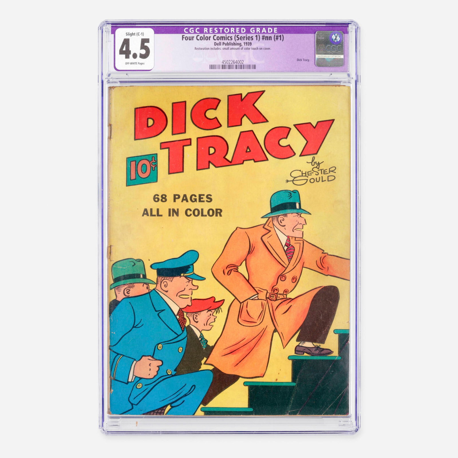 Dell Publishing Four Color Comics (Series 1) #nn (#1) CGC 4.5 C-1 (1 of 2)
