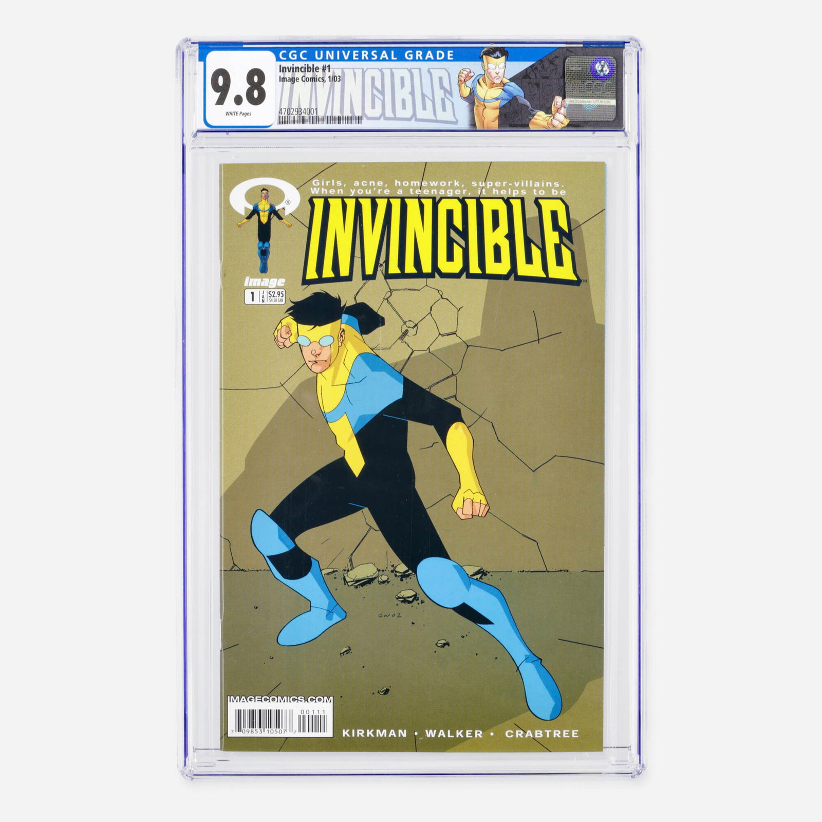 Image Comics Invincible #1 CGC 9.8 (1 of 2)