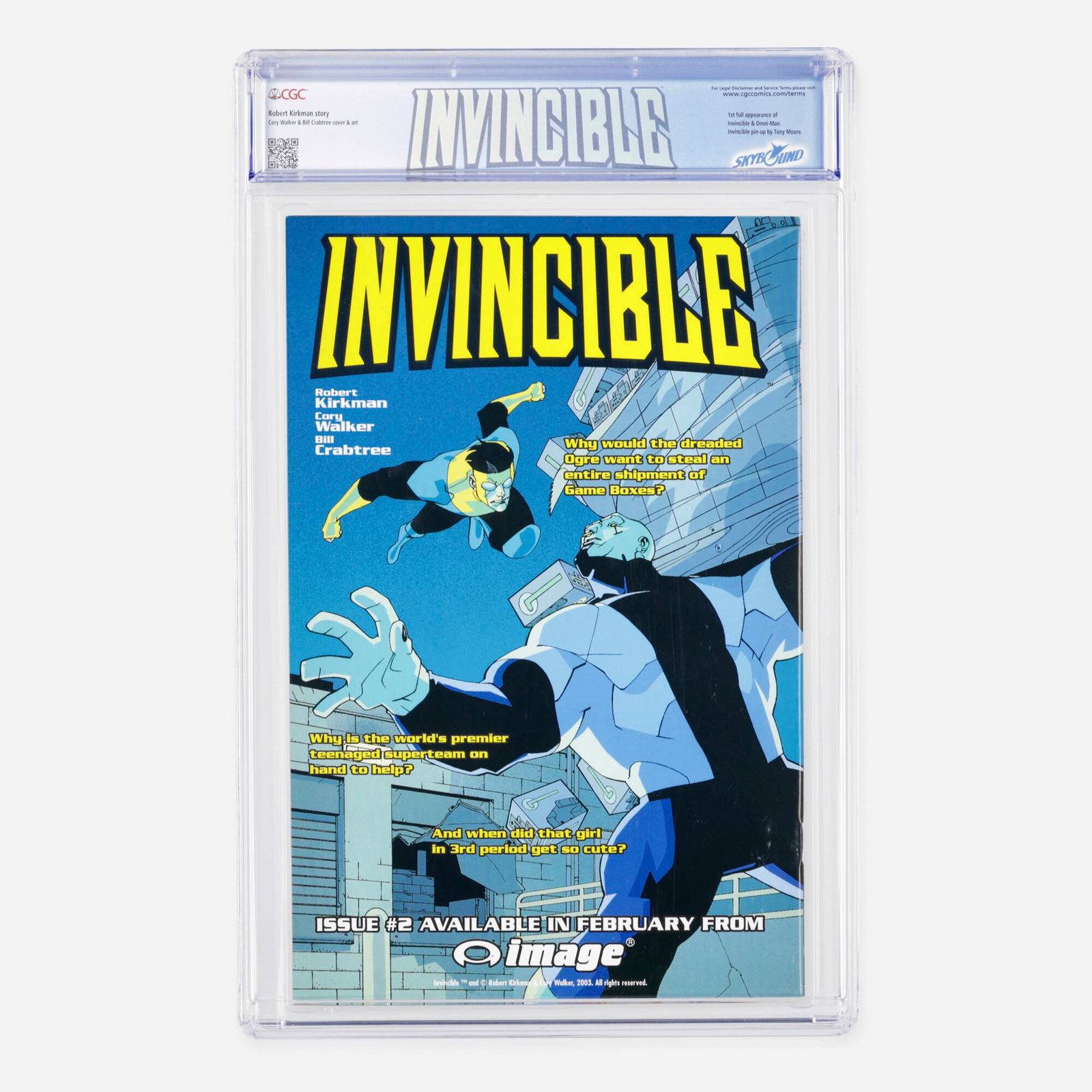 Image Comics Invincible #1 CGC 9.8 - 2