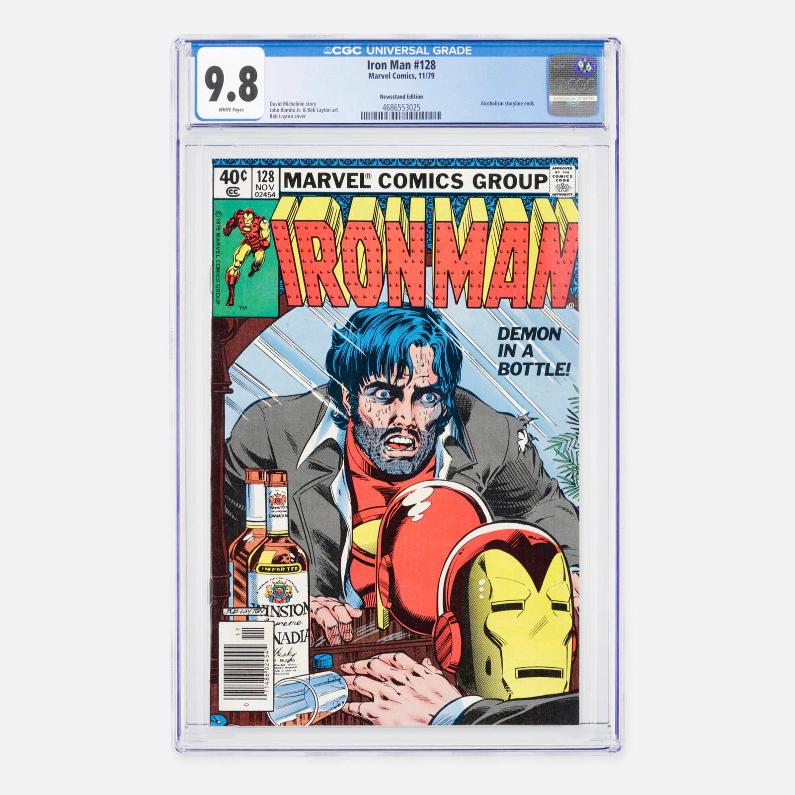 Marvel Comics Iron Man #128 CGC 9.8 Newsstand (1 of 2)