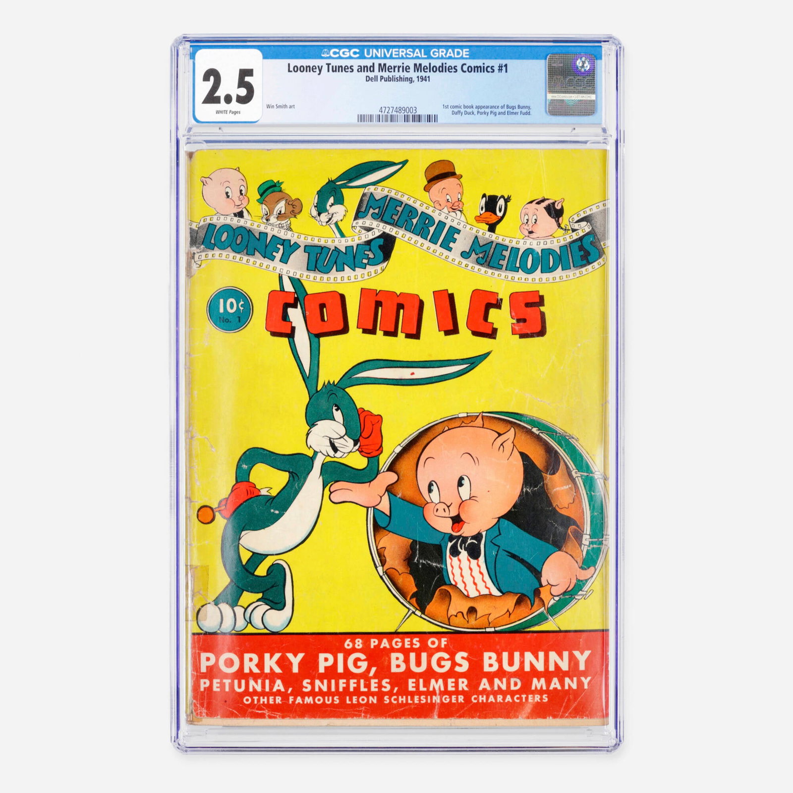 Dell Publishing Looney Tunes and Merrie Melodies Comics #1 CGC 2.5 (1 of 2)