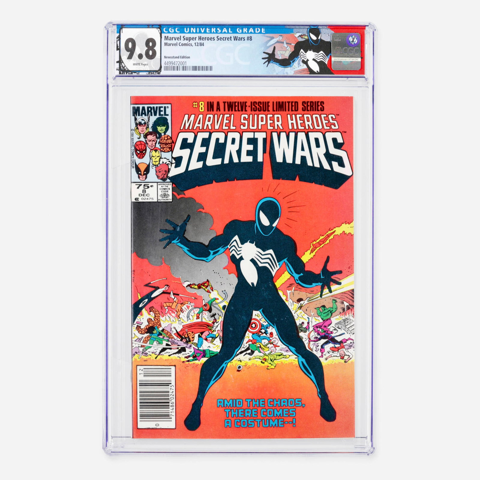 Marvel Comics Marvel Super Heroes Secret Wars #8 CGC 9.8 Newsstand (1 of 2)